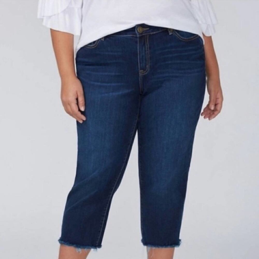 Lane Bryant Girlfriend Crop Jeans Sz.24W